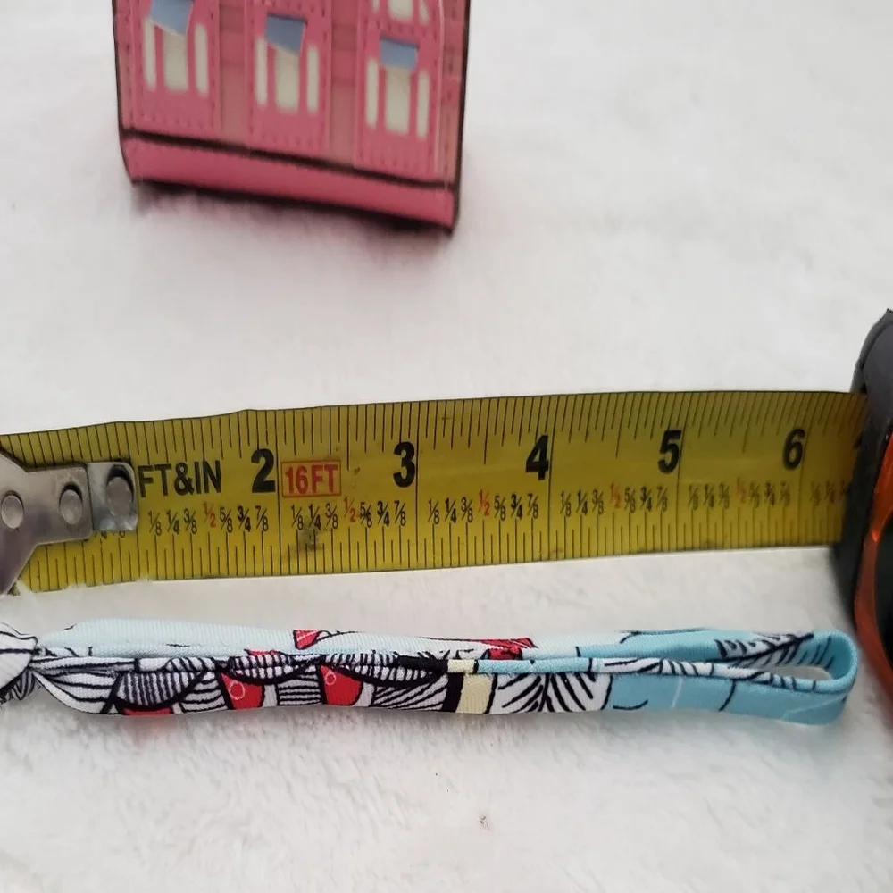Women's Unbranded Pink Mini Bag charm with Blue Scarf